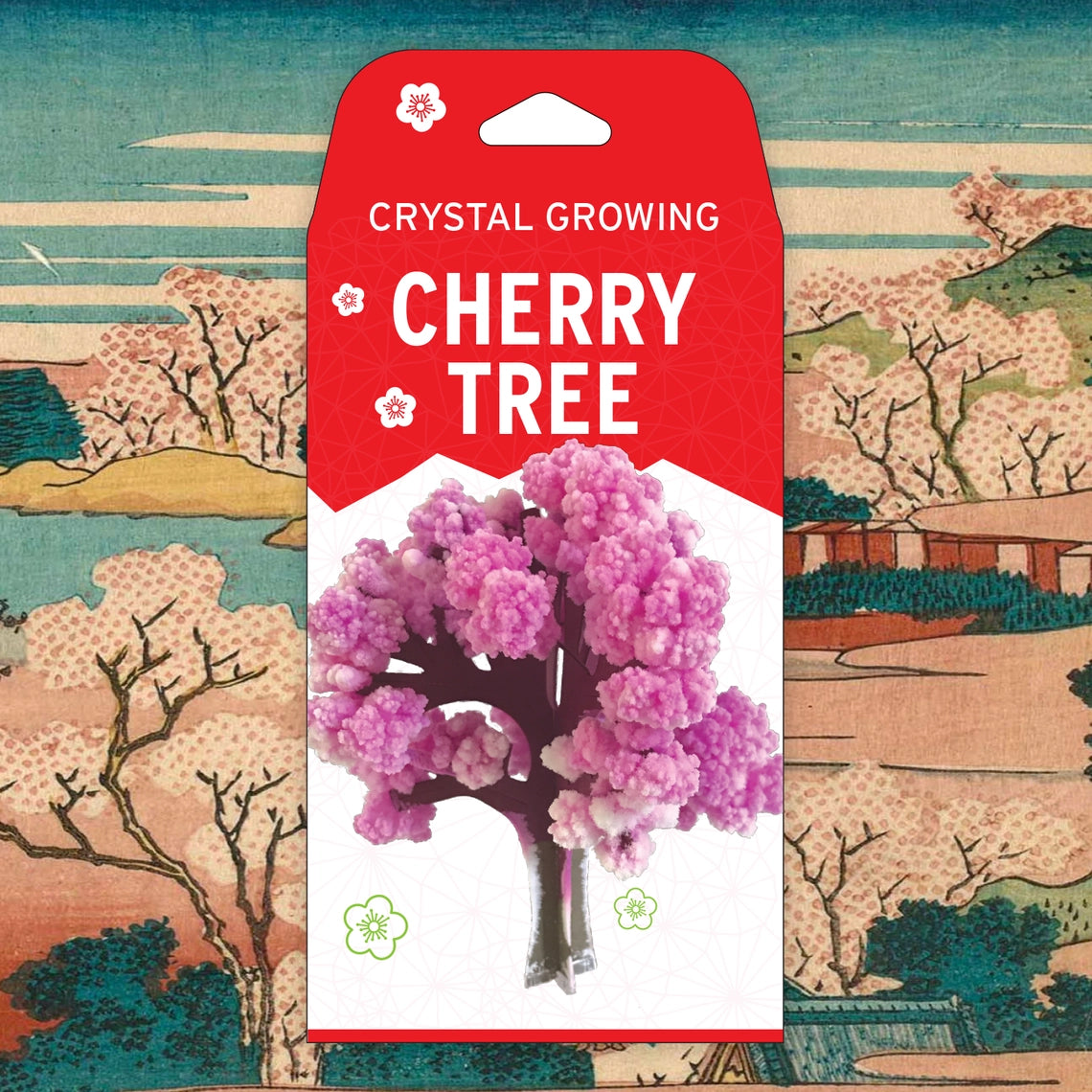 Crystal Growing Cherry Tree