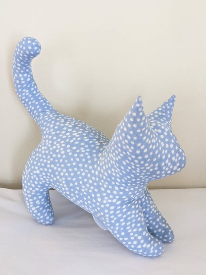 Cotton Kitty Stuffed Toys: Blue