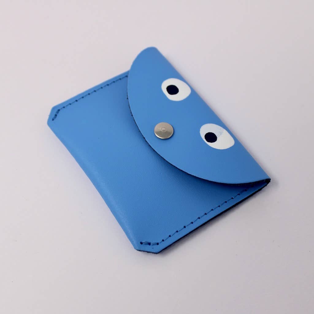 Googly Eye Mini Money Coin Purse: Orange