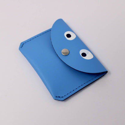 Googly Eye Mini Money Coin Purse: Orange