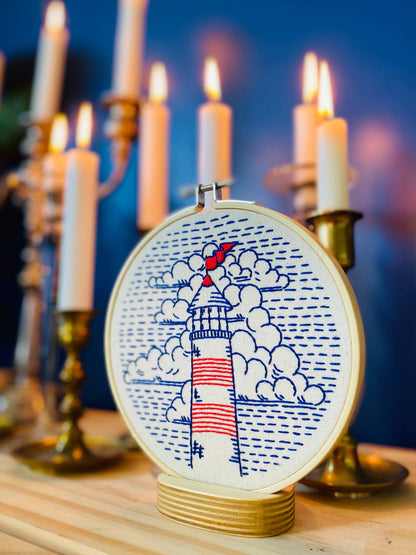 Lighthouse Complete Embroidery Kit