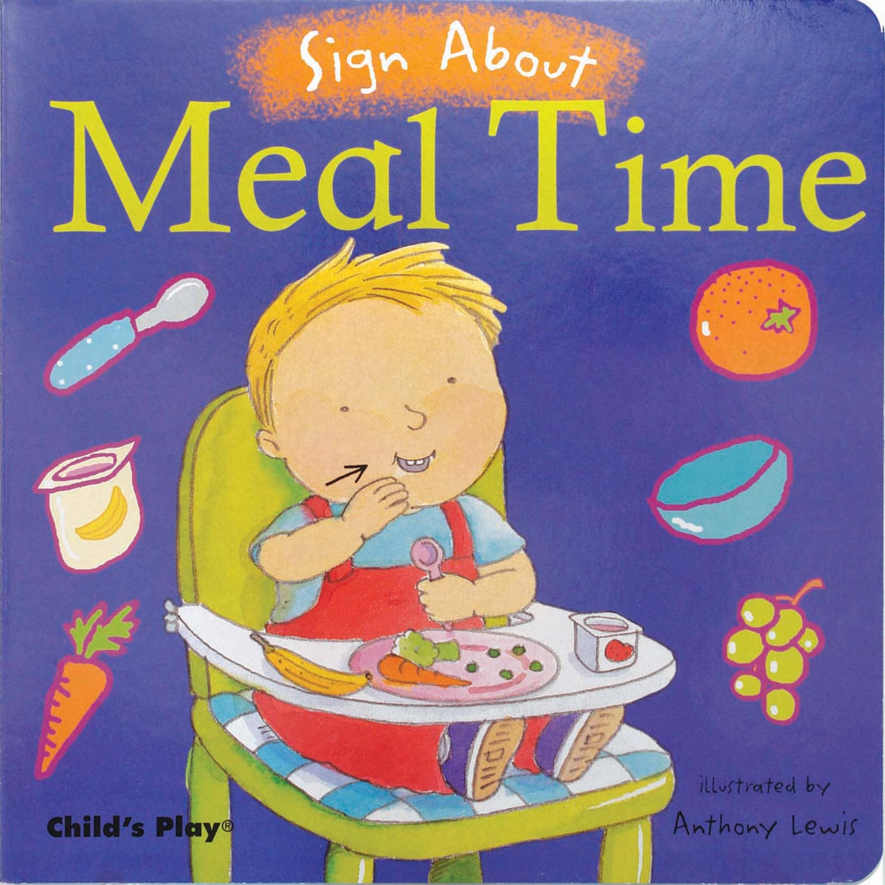 Meal Time: American Sign Language: 8.25 x 8.25 Inches