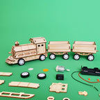 Train DIY Kit, Educational STEM Toy for Kids, Craft Kit
