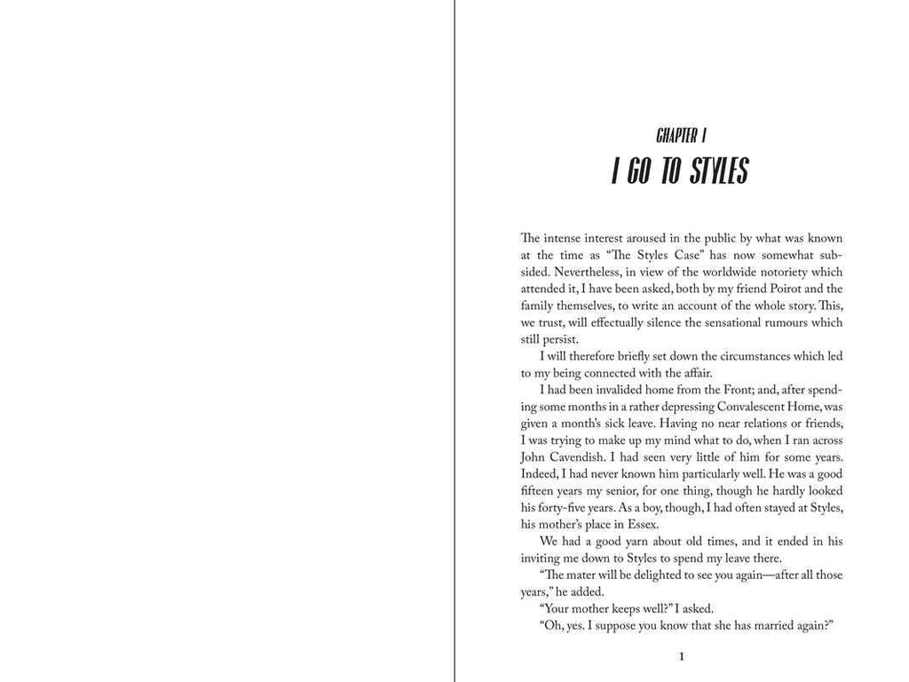 Mysterious Affair at Styles by Agatha Christie