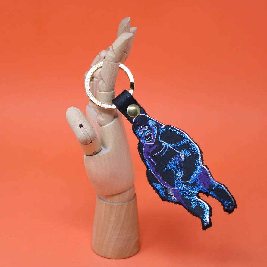 Gorilla Key Fob: Turquoise