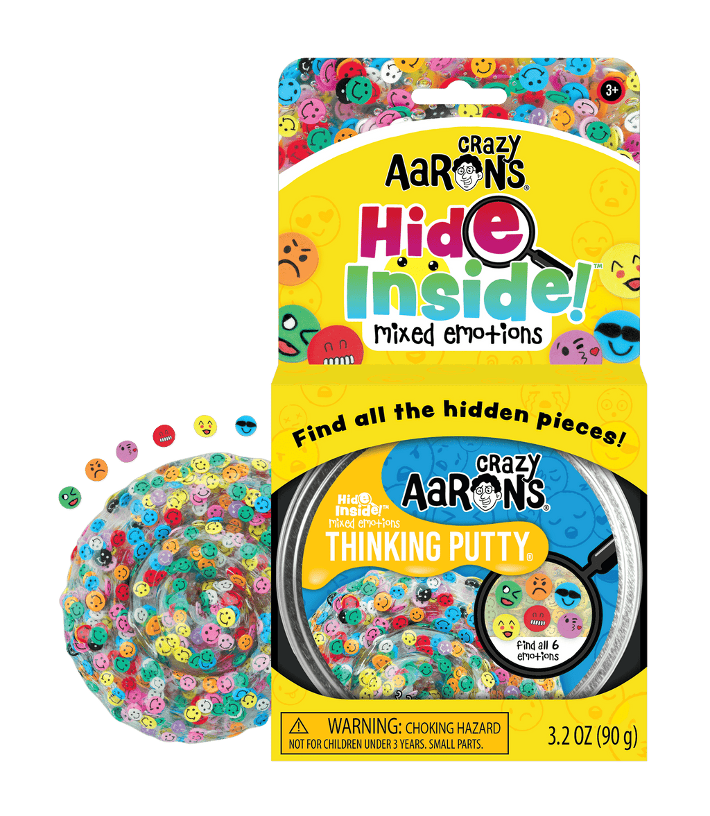 Mixed Emotions - Full size 4" Thinking Putty Tin