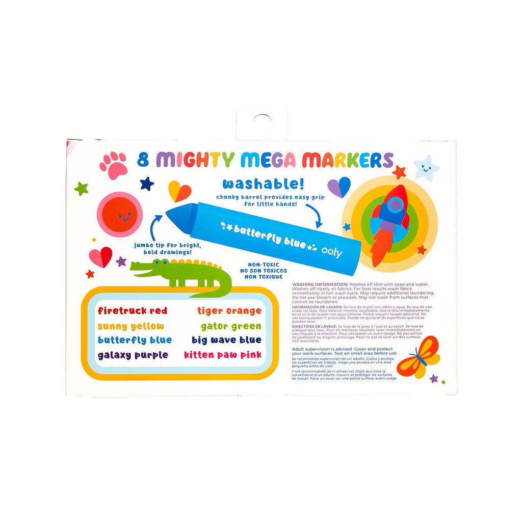 Mighty Mega: Markers (Set of 8)
