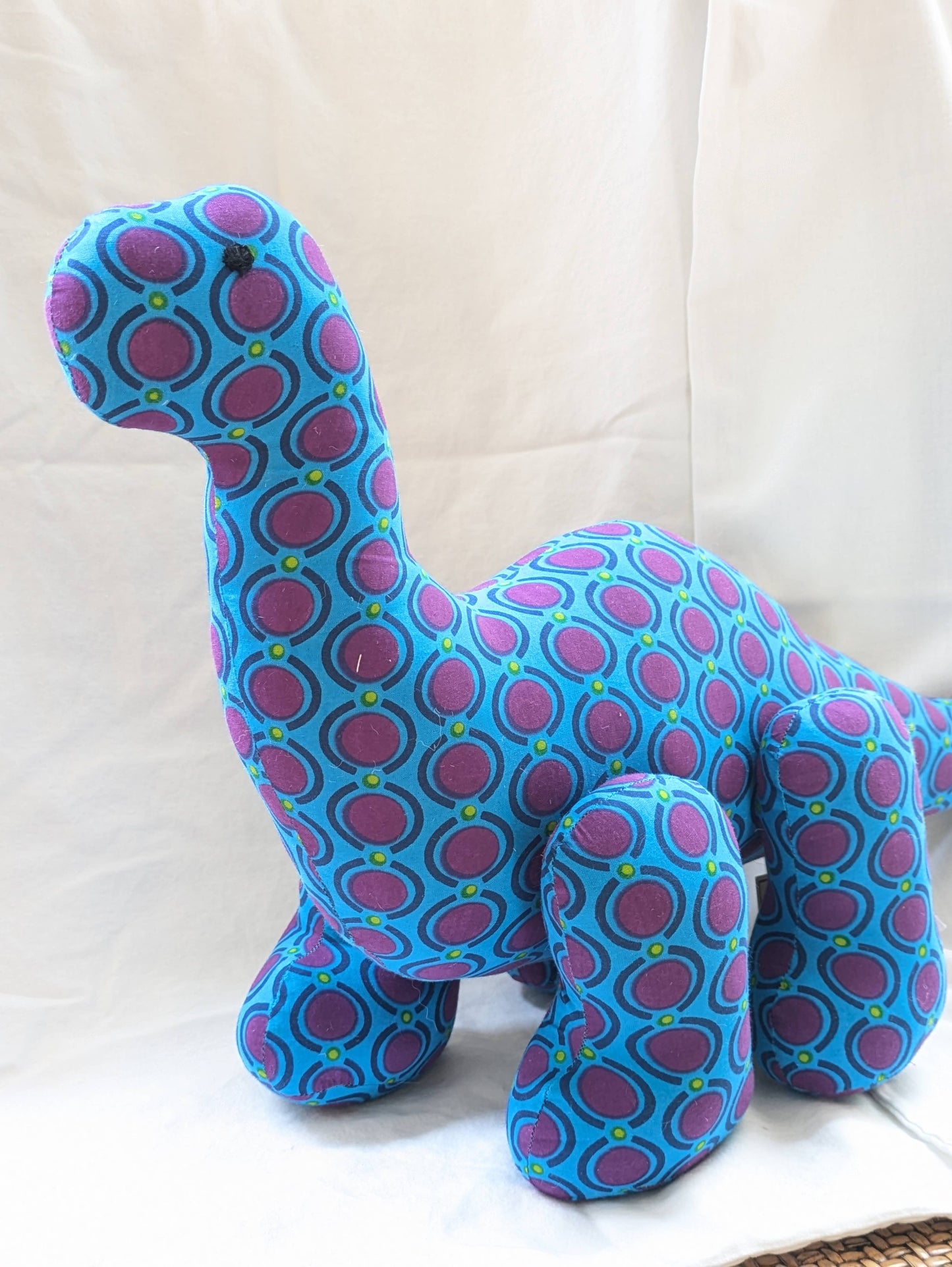 Brontosaurus Stuffed Toy: Blue
