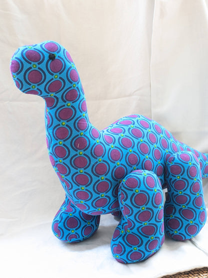 Brontosaurus Stuffed Toy: Blue