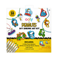 OOLY x Peanuts: D.I.Y. Shrink Art Kit & 6 Mini Paint Markers