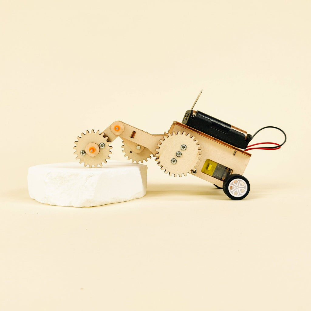 Gear Car DIY Kit, STEM Toy for Kids, Craft Kit