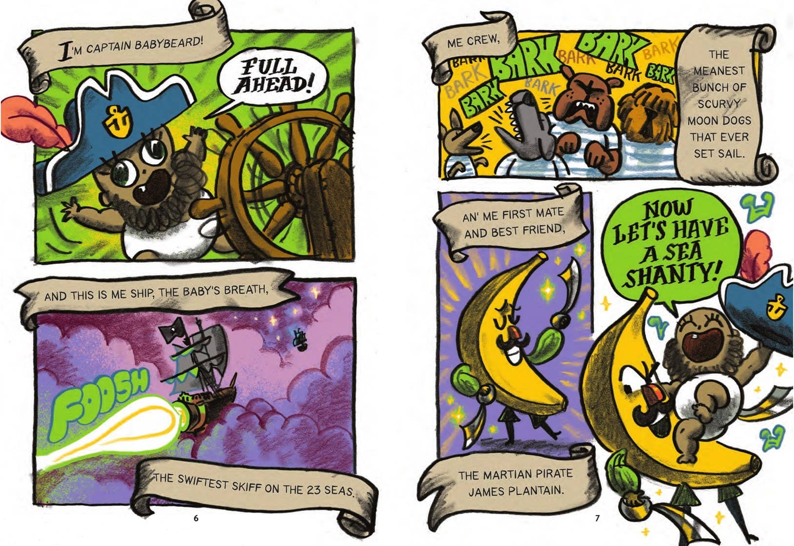 First Cat in Space & the Baby Pirate’s Revenge: Mac Barnett