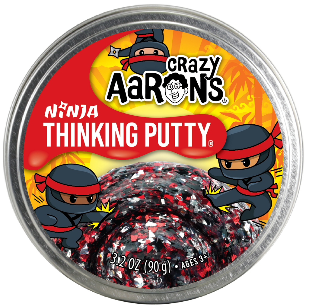 Ninja - Full Size 4" Thinking Putty Tin