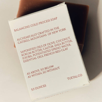Solstice Balancing Red Clay Bar Soap