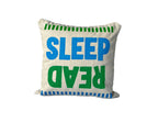 Conundrum Pillow Cover - Sleep/Read: Outer Case Only / Teal + Purple