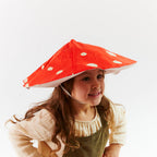 100% Mulberry Silk Kids Mushroom Hat