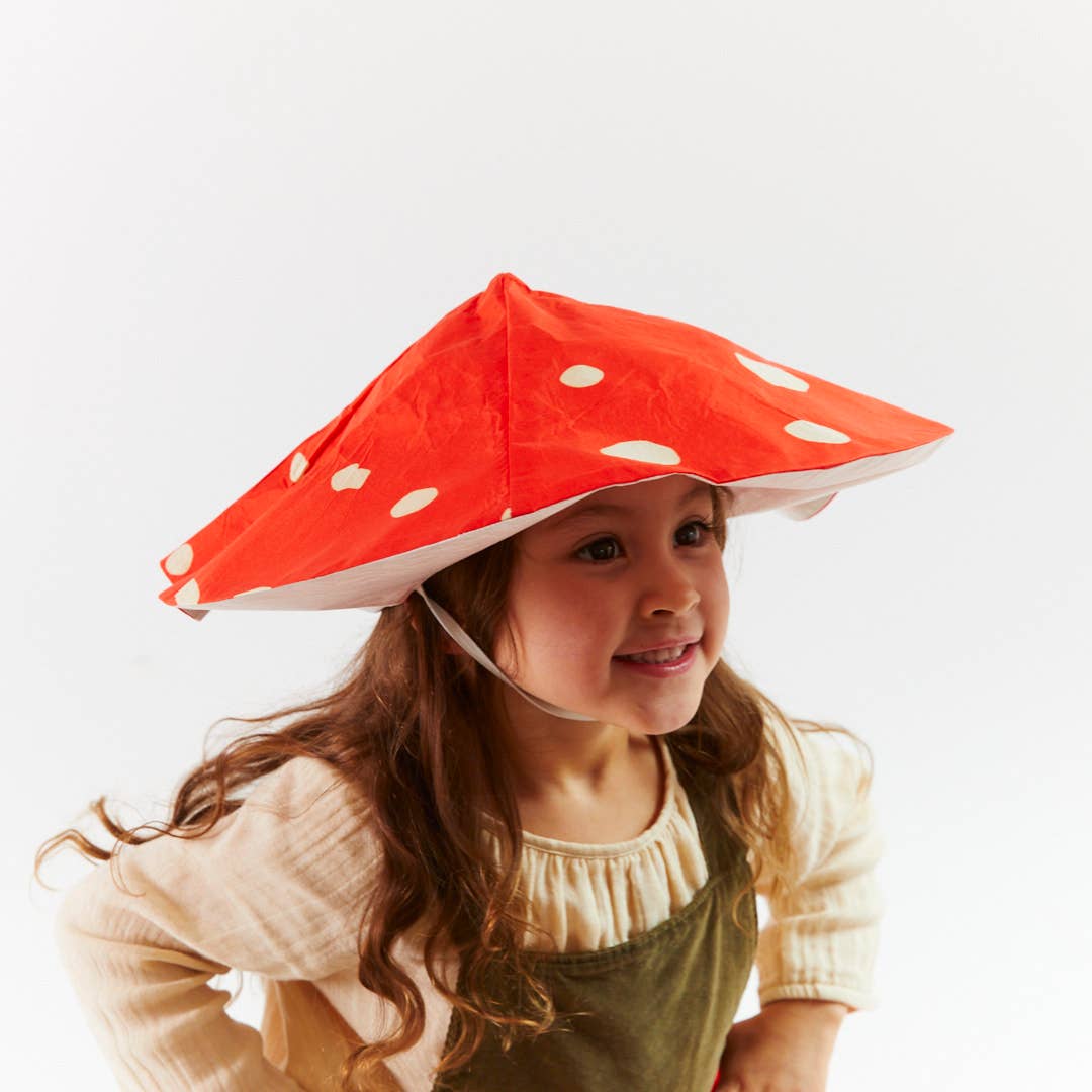 100% Mulberry Silk Kids Mushroom Hat
