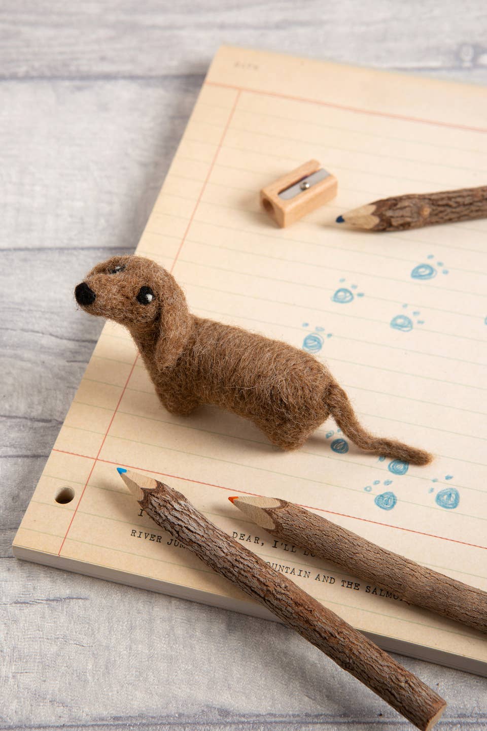 Dachshund Mini Needle Felting Kit | Complete Craft Kit