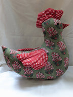 Sitting Hen Chicken Stuffed Toy