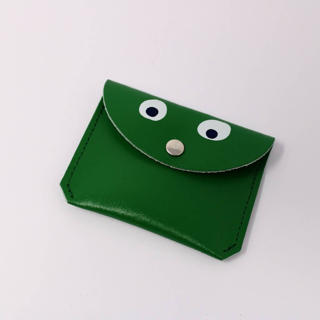 Googly Eye Mini Money Coin Purse: Orange
