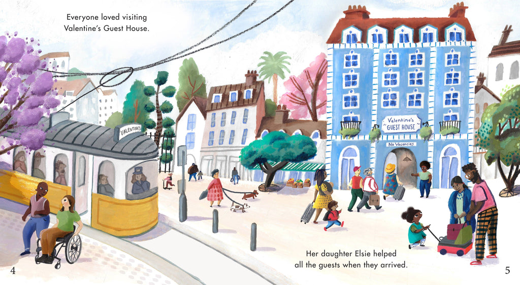 Valentine's Guest House (Hardcover Edition): 10.5 x 9.625 Inches