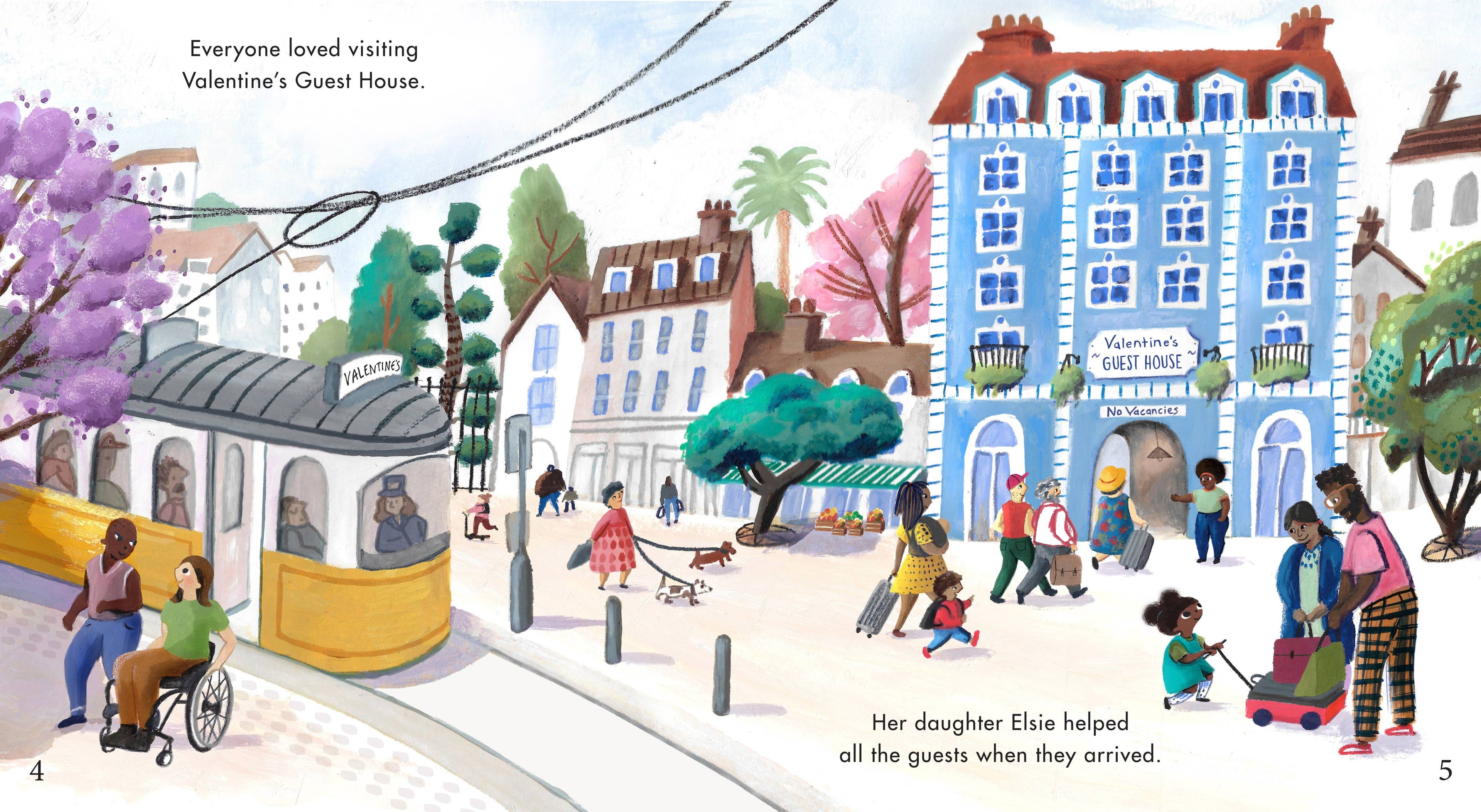 Valentine's Guest House (Hardcover Edition): 10.5 x 9.625 Inches