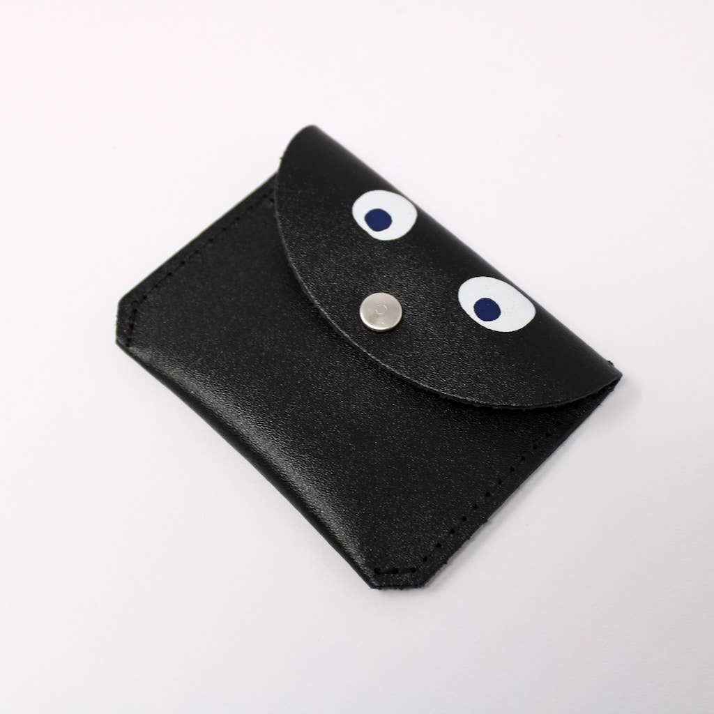 Googly Eye Mini Money Coin Purse: Orange
