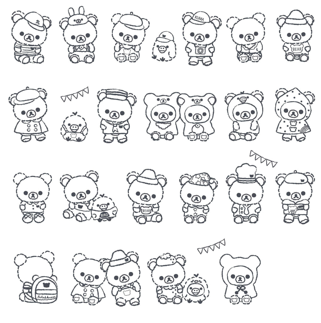 Rilakkuma Coloring Book: Cute & Cozy Classics