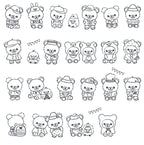 Rilakkuma Coloring Book: Cute & Cozy Classics