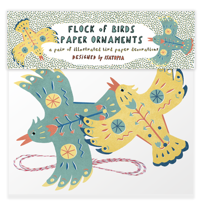 Flock of Birds - Paper Ornaments