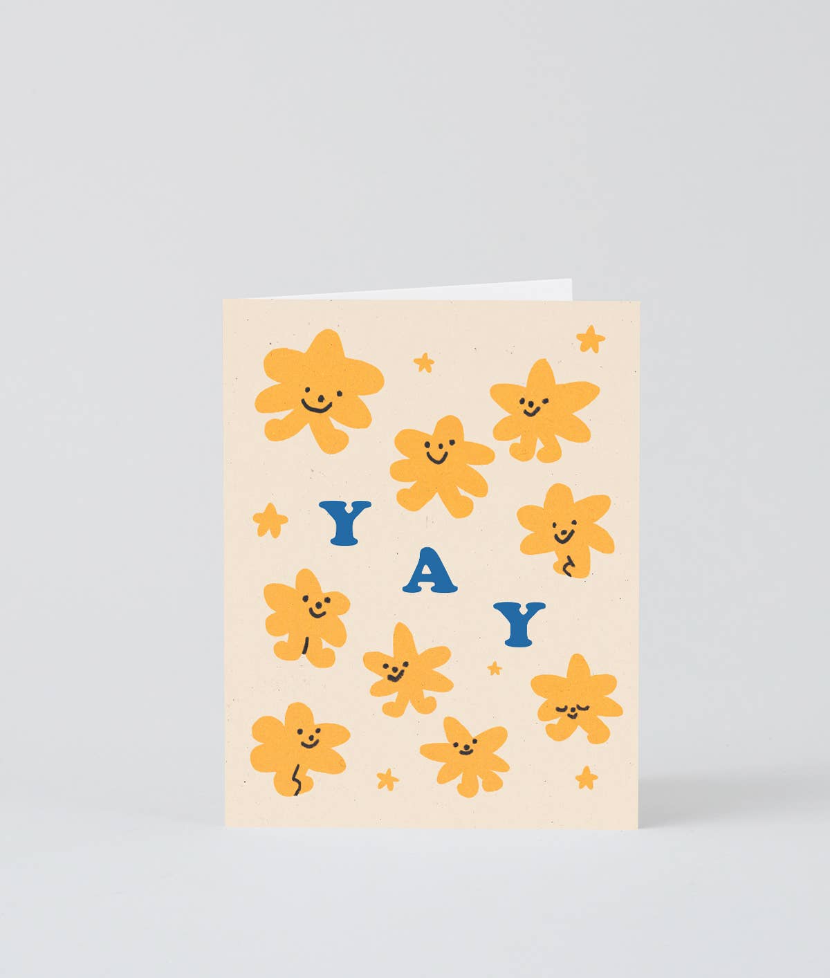 'Yay Stars' Kids Greetings Card