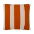 Cotton Knit Throw Pillow/Cushion Cover - Enkel Burnt Orange