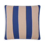 Cotton Knit Throw Pillow/Cushion Cover - Enkel Cobalt Blue