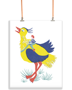 The Big Bird - Riso Print