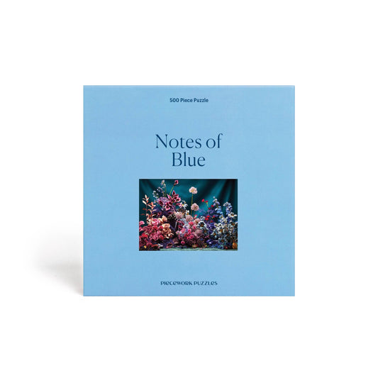 Notes of Blue - 500 Piece Puzzle