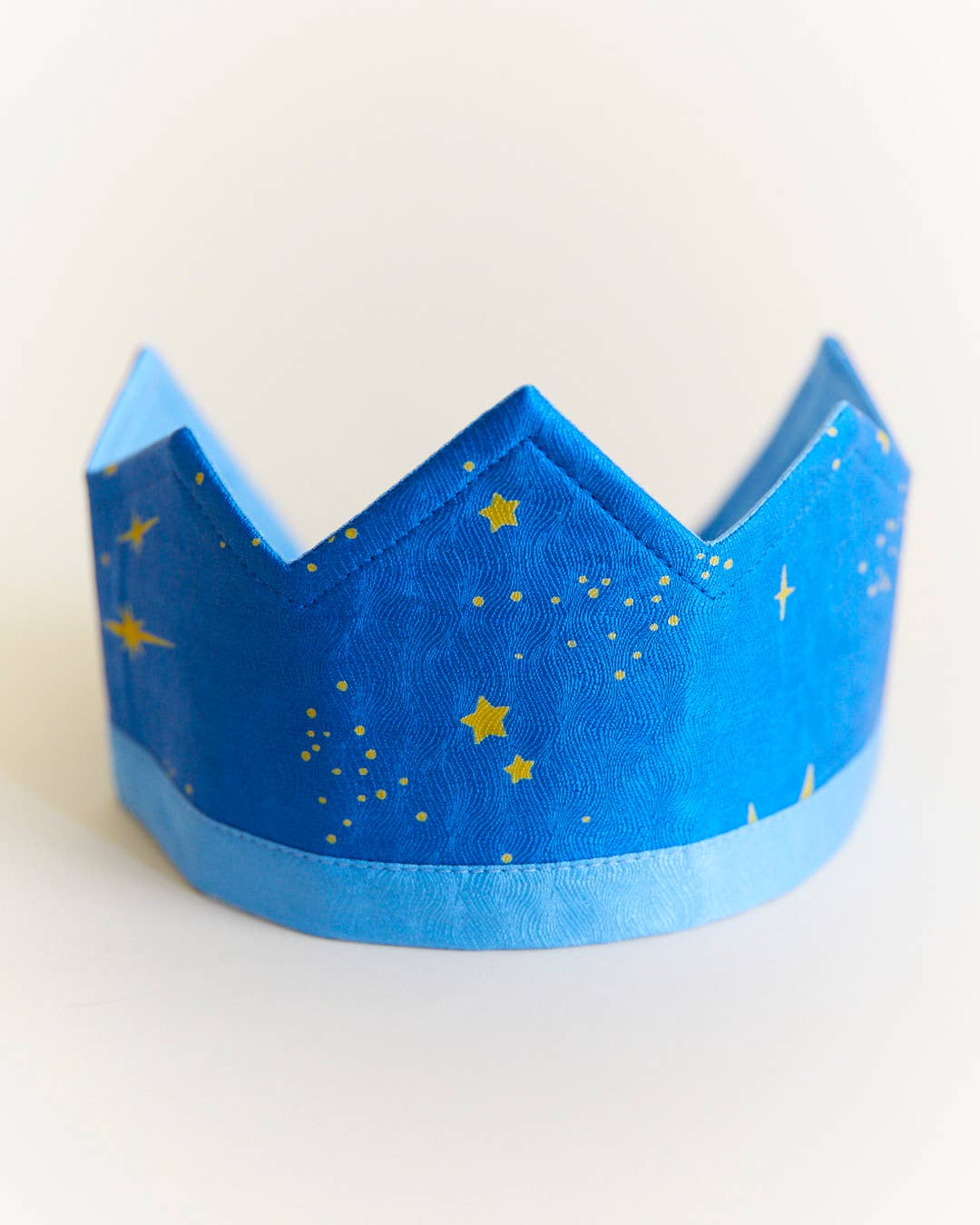 Reversible 100% Silk Star Crown for Birthdays and Dress Up
