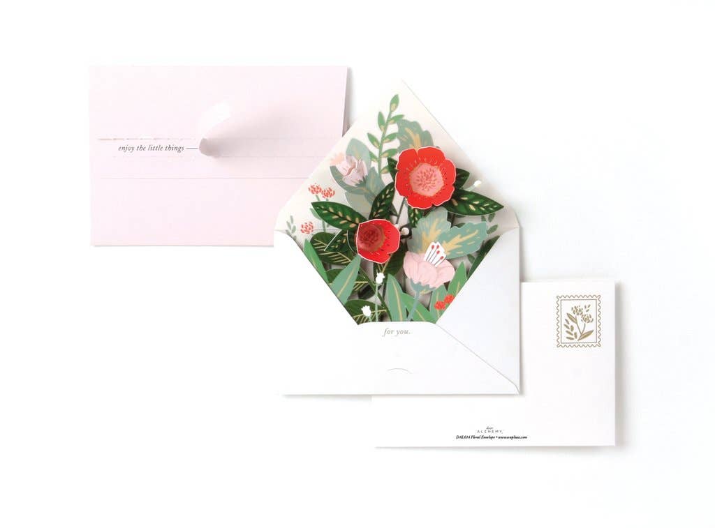 Floral Envelope Card